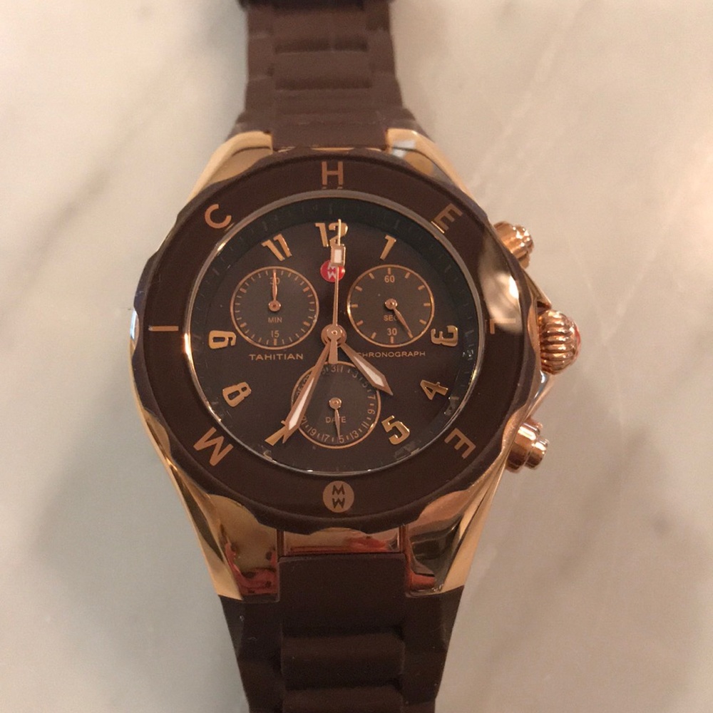 MICHELE TAHITIAN JELLYBEAN WATCH
